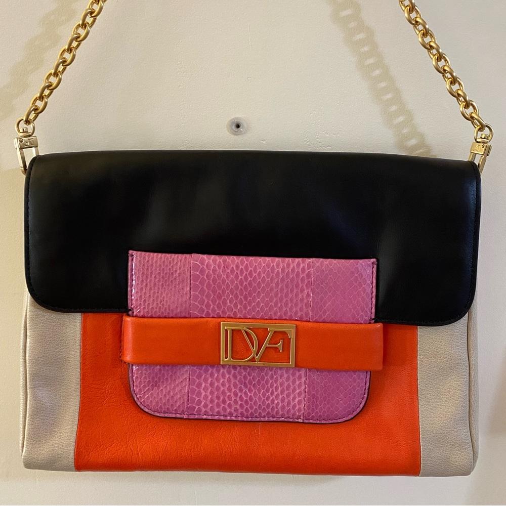 Diane Von Furstenberg Multicolor Leather Bag